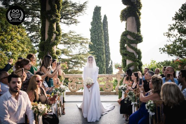 Villa del Balbianello - lake como - wedding photos