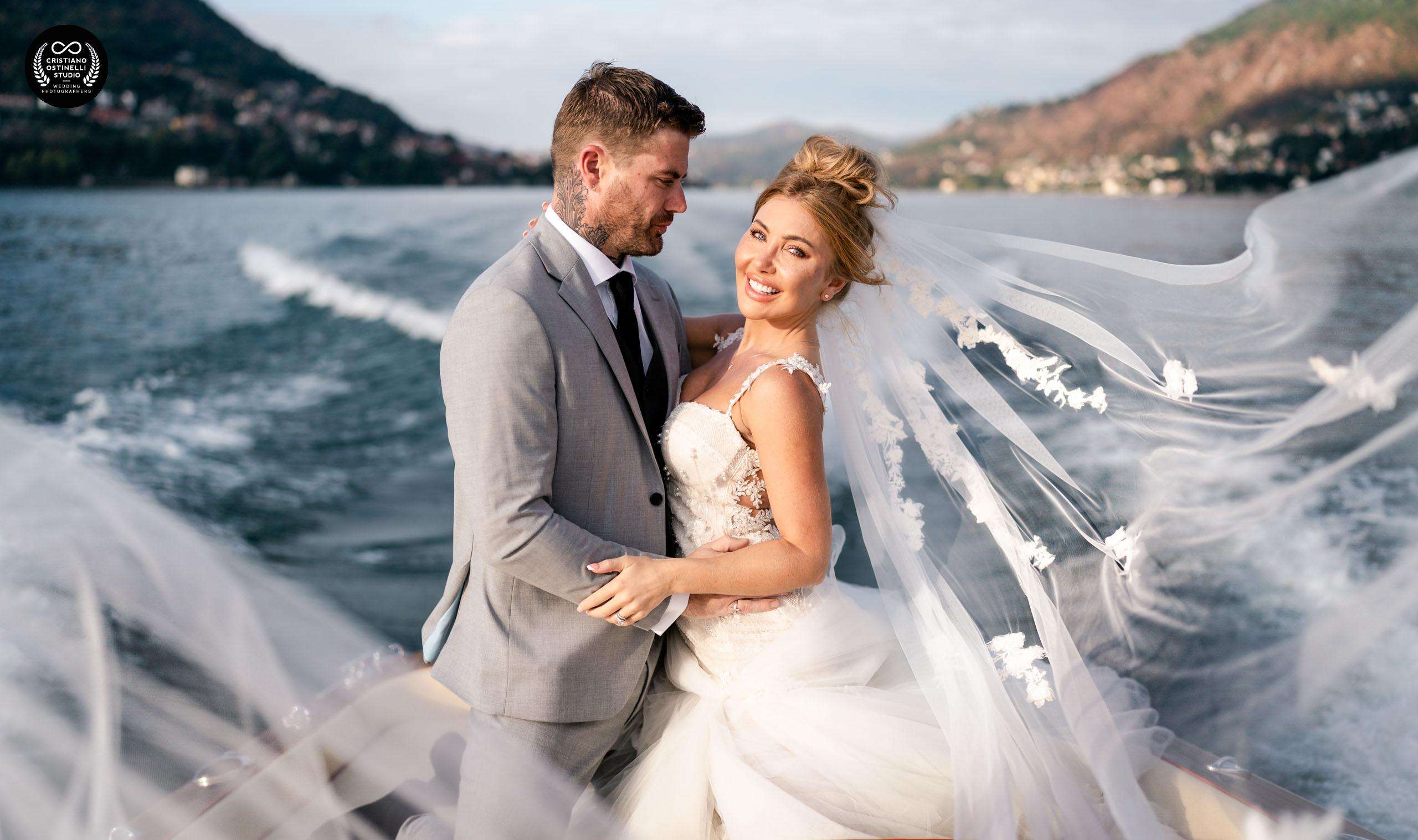 Bonnie Locket wedding lake como